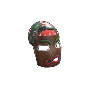 Naughty Gingerbread Facemask