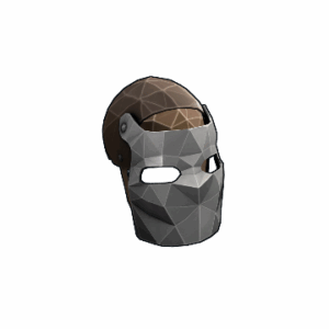Low Poly Metal Facemask