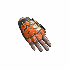 Pumpkin Roadsign Gloves