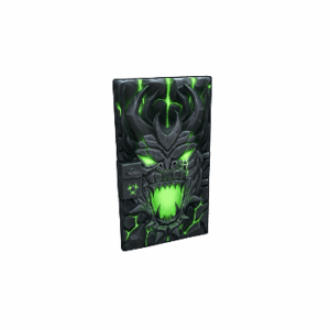 Toxic Dragon Metal Door