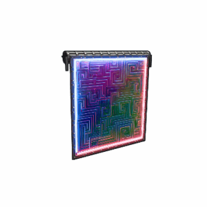 Neon Bismuth Garage Door