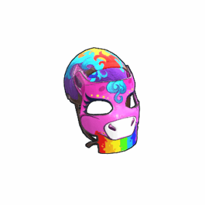 Rainbow Pony Mask