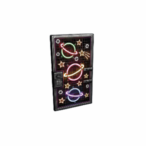 Outer Planets Metal Door