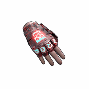 Corrupted Roadsign Gloves