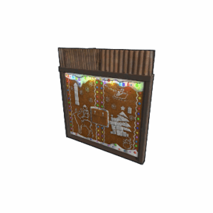 Rust Christmas Double Door