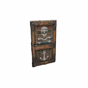 Pirate Wooden Door