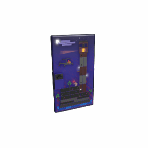Blocky Lighthouse Door