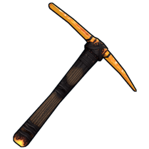 Ancient Amber Pickaxe