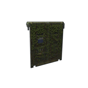 Cobalt Jungle Container Garage Door