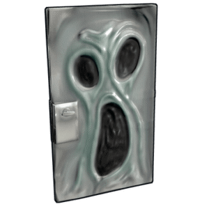 Ghostly Sheet Metal Door