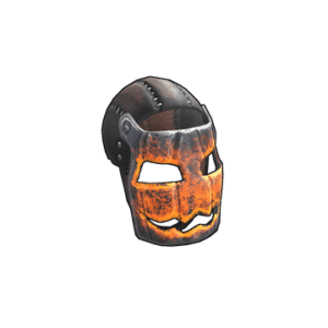 Glowing Metal Pumpkin Mask