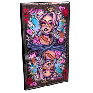 Love Arrow Metal Door