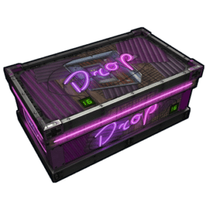 Neon Drop Box Storage