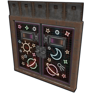 Outer Planets Armored Double Door
