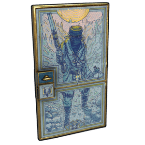 Porcelain Sheet Metal Door