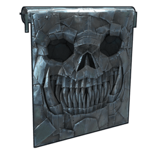 Twisted Metal Garage Door