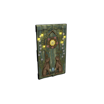 Wooden Rabbit Door
